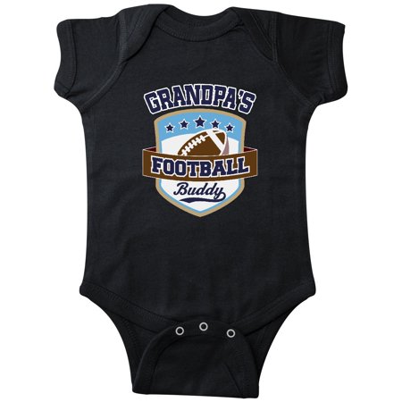 Inktastic Grandpa Football Buddy Outfit Gift Baby Boy or Baby Girl Bodysuit