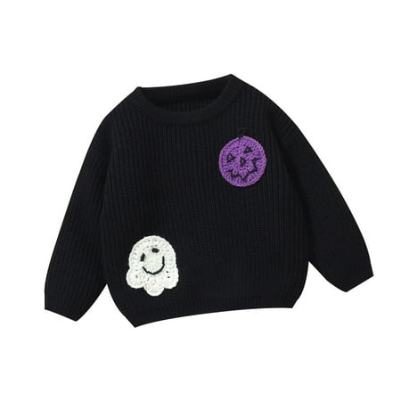 OJinShaWanO Girl Baby Girls Boys Crewneck Outfits Long Sleeve Pumpkin Cute Knitted Sweater 2-3 Years
OJinShaWanO Girl Baby Girls Boys Crewneck Outfits Long Sleeve Pumpkin Cute Knitted Sweater 2-3 Years