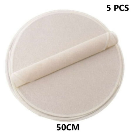 5Pcs 26-60cm Round Pure Cotton Steamer Cloth Steamed Mat for Dumplings Baking
5Pcs 26-60cm Round Pure Cotton Steamer Cloth Steamed Mat for Dumplings Baking