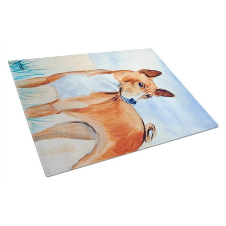 Carolines Treasures 7223LCB Red and White Basenji Glass Cutting Board Large 12H x 16W multicolor
Carolines Treasures 7223LCB Red and White Basenji Glass Cutting Board Large 12H x 16W multicolor