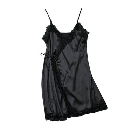 KaLI_store Silk Nightgown For Women Sleepwear Womens Chemise Nightgown Full Slip Lace Lounge Dress
KaLI_store Silk Nightgown For Women Sleepwear Womens Chemise Nightgown Full Slip Lace Lounge Dress