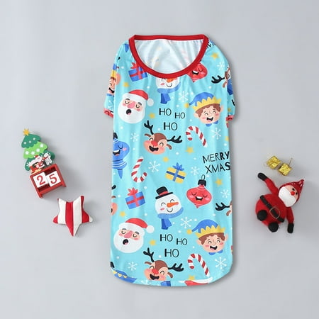 Christmas Gifts Parent-Child Christmas Print Home Dress Pajamas Pet Dog Set Polyester Blue L
Christmas Gifts Parent-Child Christmas Print Home Dress Pajamas Pet Dog Set Polyester Blue L