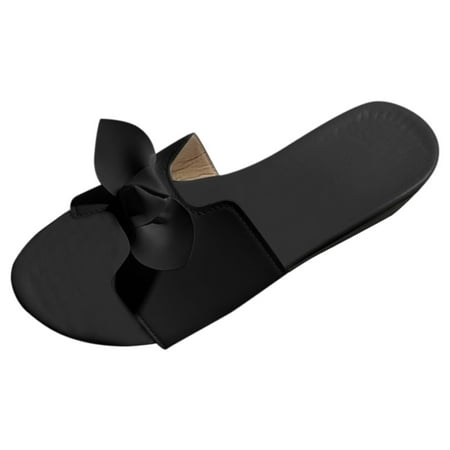 MIASHUI Women s Slippers Women Slippers Fashion Pattern Simple Solid Color Open Toe Flat Bottom Comfortable Summer Beach Sandals Black 6.5
MIASHUI Women s Slippers Women Slippers Fashion Pattern Simple Solid Color Open Toe Flat Bottom Comfortable Summer Beach Sandals Black 6.5