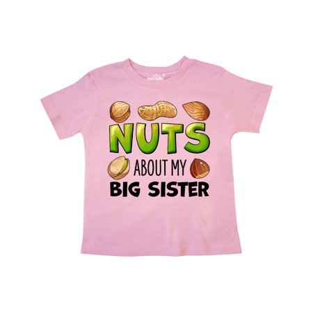 Inktastic Nuts About My Big Sister Peanut Almond Pistachio Gift Toddler Boy or Toddler Girl T-Shirt
Inktastic Nuts About My Big Sister Peanut Almond Pistachio Gift Toddler Boy or Toddler Girl T-Shirt