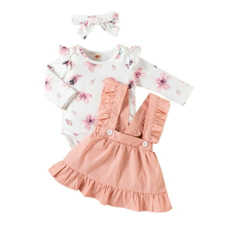 Fsqjgq Taking Home Baby Girl Outfit Baby Girls Floral Autumn Long Sleeve Romper Bodysuit Suspender Dress Headbands Set Clothes 14 Girl Clothe Cotton Pink 90
Fsqjgq Taking Home Baby Girl Outfit Baby Girls Floral Autumn Long Sleeve Romper Bodysuit Suspender Dress Headbands Set Clothes 14 Girl Clothe Cotton Pink 90