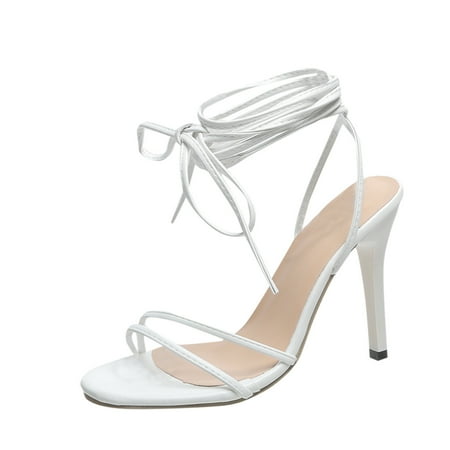 CBGELRT Womens Sandals White Animal Print Sandals for Women Size 7 Ladies Fashion Solid Color Leather Open Toe Anklet Strap Thin High Heels Sandals Womens Wide Width Sandals
CBGELRT Womens Sandals White Animal Print Sandals for Women Size 7 Ladies Fashion Solid Color Leather Open Toe Anklet Strap Thin High Heels Sandals Womens Wide Width Sandals
