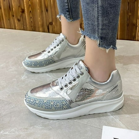 Elegant Orthopedic Comfortable Shoes Crystal Rhinestone Women Casual Running Sports Shoes Sneakers New
Elegant Orthopedic Comfortable Shoes Crystal Rhinestone Women Casual Running Sports Shoes Sneakers New