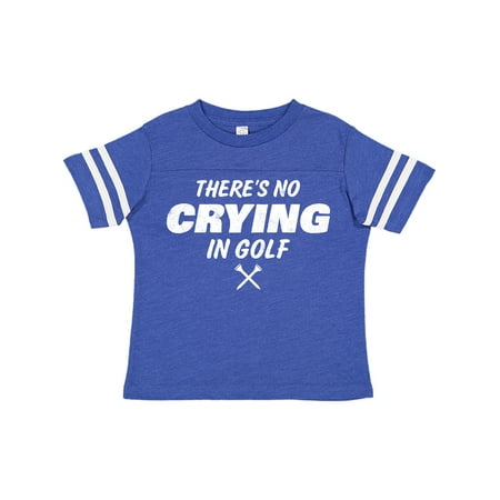 Inktastic No Crying in Golf Gift Toddler Boy or Toddler Girl T-Shirt
