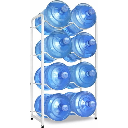Yodudm 5 Gallon Water Cooler Jug Rack for 8 Bottles 4-Tier Detachable Water Bottle Holder Heavy Duty Carbon Steel Water Jug Organizer with Floor Protection for Kitchen Office Home
Yodudm 5 Gallon Water Cooler Jug Rack for 8 Bottles 4-Tier Detachable Water Bottle Holder Heavy Duty Carbon Steel Water Jug Organizer with Floor Protection for Kitchen Office Home