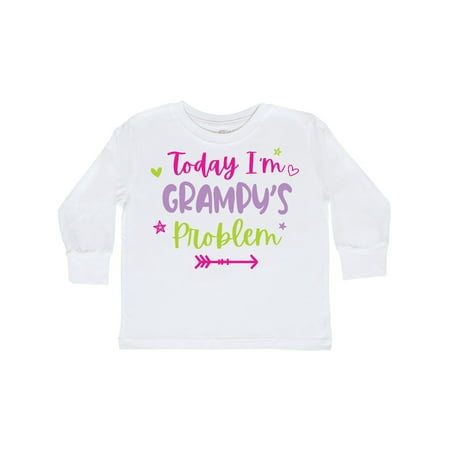 Inktastic Child Funny Today Im Grampys Problem Gift Toddler Toddler Girl Long Sleeve T-Shirt
Inktastic Child Funny Today Im Grampys Problem Gift Toddler Toddler Girl Long Sleeve T-Shirt