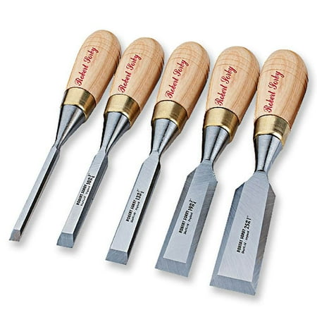 5Pc. Robert Sorby #570 Sheaf River Butt Chisel Set