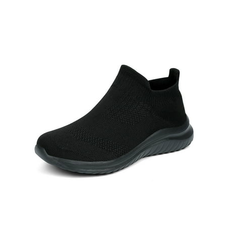 Ritualay Men Sock Sneakers Sport Walking Shoes Knit Upper Athletic Shoe Breathable Fashion Flats Mens Mesh Trainers Black 9.5
Ritualay Men Sock Sneakers Sport Walking Shoes Knit Upper Athletic Shoe Breathable Fashion Flats Mens Mesh Trainers Black 9.5