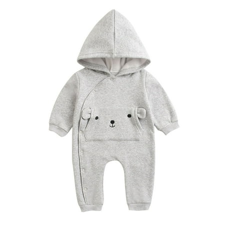 Kovlvoll Baby Clothes Girl Boy Rompers Long Sleeve Hooded Cotton Comfy Loungewear Cute Printed Pajama Jumpsuit
Kovlvoll Baby Clothes Girl Boy Rompers Long Sleeve Hooded Cotton Comfy Loungewear Cute Printed Pajama Jumpsuit