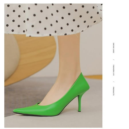 Ladies Fashion Solid Color Pointed Toe Thin High Heel Ladies Fashion Solid Color Leather Pointed Toe Thin High Heel Casual Single Shoes
Ladies Fashion Solid Color Pointed Toe Thin High Heel Ladies Fashion Solid Color Leather Pointed Toe Thin High Heel Casual Single Shoes