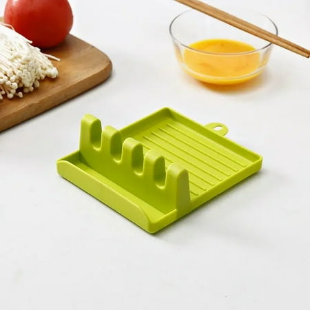 Utensil rest spoon holder for stove top spoon rest Heat-Resistant for Drip Pad plastic spoon rest for Multiple kitchen counter tools holder utensil holder for counter (Green)
Utensil rest spoon holder for stove top spoon rest Heat-Resistant for Drip Pad plastic spoon rest for Multiple kitchen counter tools holder utensil holder for counter (Green)