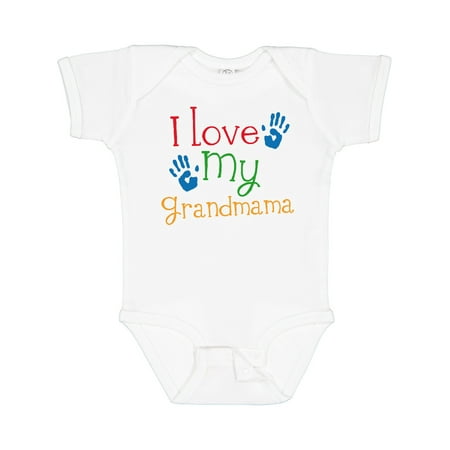 Inktastic I Love My Grandmama Cute Grandchild Gift Baby Boy or Baby Girl Bodysuit
Inktastic I Love My Grandmama Cute Grandchild Gift Baby Boy or Baby Girl Bodysuit