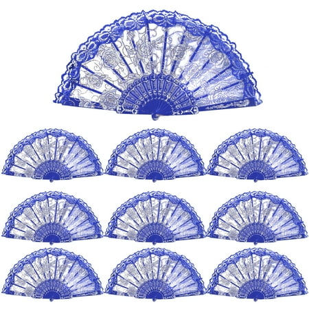 Uposao Folding Lace Fan Foldable Plastic Lace Fan Rose Lace Fan Cooling Fan Durable Folding Lace Fan Props for Photo Stage Performance Royal Blue
Uposao Folding Lace Fan Foldable Plastic Lace Fan Rose Lace Fan Cooling Fan Durable Folding Lace Fan Props for Photo Stage Performance Royal Blue