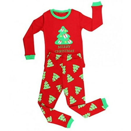 Elowel Family Matching Pajamas - Red and Green Merry Christmas Tree 2-piece Pajama Gift Set
Elowel Family Matching Pajamas - Red and Green Merry Christmas Tree 2-piece Pajama Gift Set