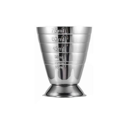 75ML Stainless Steel Scale Measuring Jigger Cocktail Wine Drink Shaker Pub Bar Cup Tumblerful Stoup
75ML Stainless Steel Scale Measuring Jigger Cocktail Wine Drink Shaker Pub Bar Cup Tumblerful Stoup