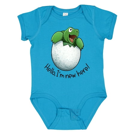 Inktastic Hello I m New Here Cute Baby Turtle Gift Baby Boy or Baby Girl Bodysuit
Inktastic Hello I m New Here Cute Baby Turtle Gift Baby Boy or Baby Girl Bodysuit