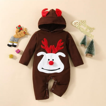 Leutsin Toddler Girls Kids Jumpsuit One Piece Baby Boys Girls Autumn Christmas Clothes Elk Jumpsuit Long Sleeve Bodysuit Hooded Romper
Leutsin Toddler Girls Kids Jumpsuit One Piece Baby Boys Girls Autumn Christmas Clothes Elk Jumpsuit Long Sleeve Bodysuit Hooded Romper