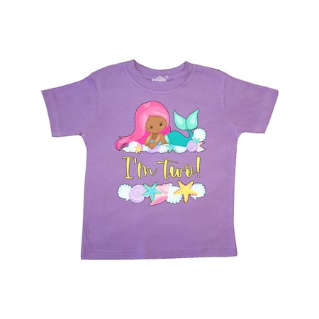 Inktastic I m 2 Mermaid with Pink Hair and Shells Gift Toddler Boy or Toddler Girl T-Shirt
Inktastic I m 2 Mermaid with Pink Hair and Shells Gift Toddler Boy or Toddler Girl T-Shirt