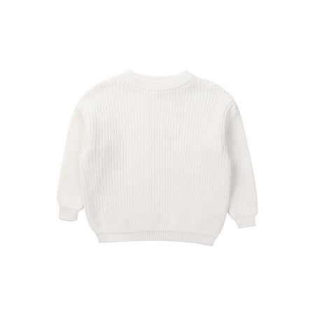 Youweixiong Toddler Baby Girls Boys Knitted Sweater Long Sleeve Blouse Pullover Sweatshirt Warm Crewneck Tops Fall Winter Clothes
Youweixiong Toddler Baby Girls Boys Knitted Sweater Long Sleeve Blouse Pullover Sweatshirt Warm Crewneck Tops Fall Winter Clothes