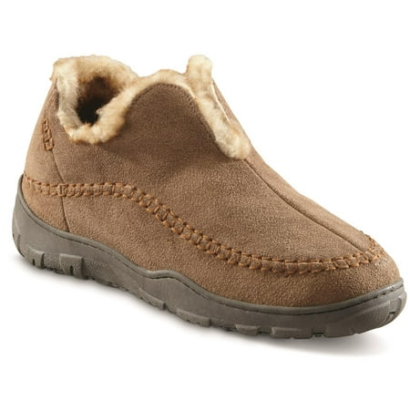 Men s Frontier Fur-Lined Suede Moccasin Slippers Warm Fuzzy Cozy Indoor Outdoor Bedroom House Shoes
Men s Frontier Fur-Lined Suede Moccasin Slippers Warm Fuzzy Cozy Indoor Outdoor Bedroom House Shoes