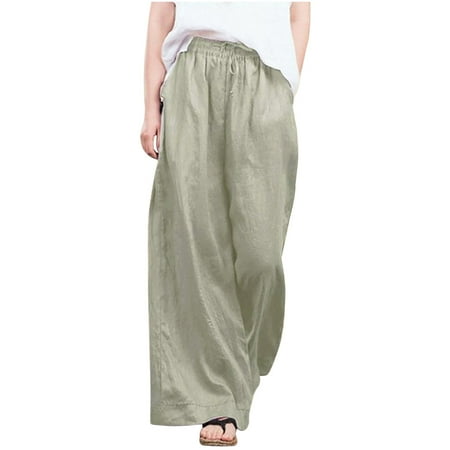 Leggings for Women Womens Jeans Trendy Women Loose Fit Wide-leg Pants Fashionable Cotton and Linen Trousers Maternity Leggings Bell Bottom Jeans for Women Clearance Gray XL
Leggings for Women Womens Jeans Trendy Women Loose Fit Wide-leg Pants Fashionable Cotton and Linen Trousers Maternity Leggings Bell Bottom Jeans for Women Clearance Gray XL
