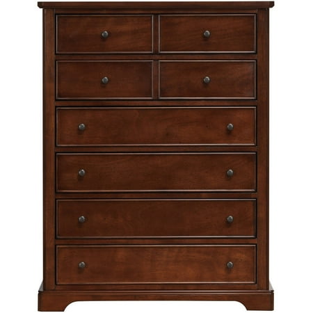 Better Homes and Gardens Langston 6-Drawer Chest, Mahogany Finish