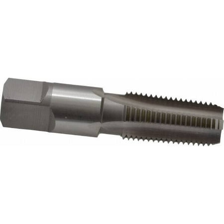 OSG 1/4-18 NPT 4 Flute Cobalt Standard Flute Tap Bright Finish 2-7/16 OAL 1-1/16 Thread Length 9/16 Shank Diam 0.421 Square 1 to 3-1/2 Chamfer Regular Hook
OSG 1/4-18 NPT 4 Flute Cobalt Standard Flute Tap Bright Finish 2-7/16 OAL 1-1/16 Thread Length 9/16 Shank Diam 0.421 Square 1 to 3-1/2 Chamfer Regular Hook