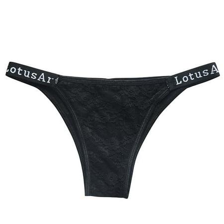 DENGDENG Womens Low Rise Floral Panties Sexy Seamless Thongs for Women Lace Underwear G-String
DENGDENG Womens Low Rise Floral Panties Sexy Seamless Thongs for Women Lace Underwear G-String