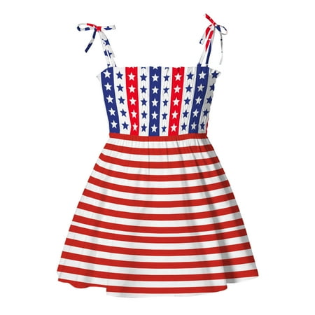 Huilaibazo Girls Dress Independence Toddler Kids Dresses Beach Forth-Of-July Clothes Girls Girls Dress&Skirt
Huilaibazo Girls Dress Independence Toddler Kids Dresses Beach Forth-Of-July Clothes Girls Girls Dress&Skirt