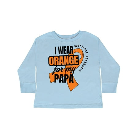 Inktastic I Wear Orange For My Papa Multiple Sclerosis Awareness Gift Toddler Boy or Toddler Girl Long Sleeve T-Shirt
Inktastic I Wear Orange For My Papa Multiple Sclerosis Awareness Gift Toddler Boy or Toddler Girl Long Sleeve T-Shirt