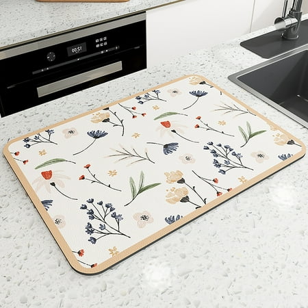 amlbb Draining Mat Kitchen Drying Pad Bar Table Cup Pad Washable Heat Insulation Pad Washbasin Absorbent Pad Bathroom Faucet Pad Anti-splash Pad Wash 30x40cm on Clearance
amlbb Draining Mat Kitchen Drying Pad Bar Table Cup Pad Washable Heat Insulation Pad Washbasin Absorbent Pad Bathroom Faucet Pad Anti-splash Pad Wash 30x40cm on Clearance