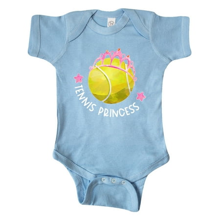Inktastic Tennis Princess- Tiara Gift Baby Girl Bodysuit