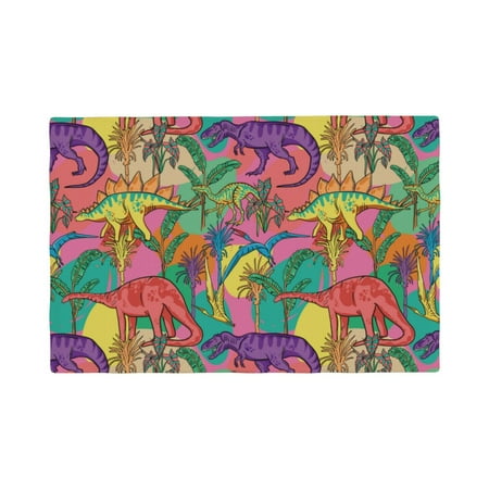 Placemats Set Of 4 / 6 Colorful Dinosaur B Placemats For Dining Table Indoor/Outdoors Heat Resistant Washable Placemats 18 X 12
Placemats Set Of 4 / 6 Colorful Dinosaur B Placemats For Dining Table Indoor/Outdoors Heat Resistant Washable Placemats 18 X 12