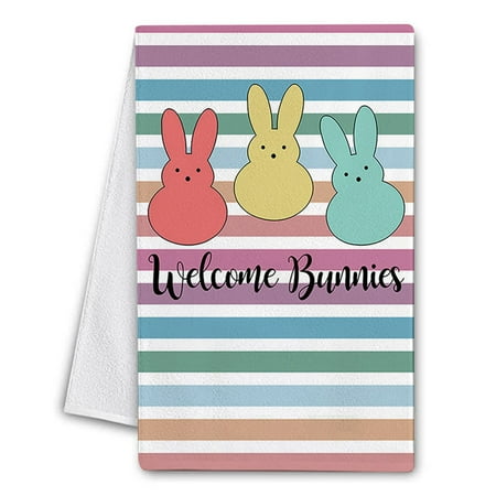 Pnellth Kitchen Towel Soft Water Absorption Microfiber Easter Rabbit Pattern Dish Cleaning Cloth Daily Use
Pnellth Kitchen Towel Soft Water Absorption Microfiber Easter Rabbit Pattern Dish Cleaning Cloth Daily Use