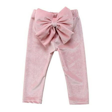 Baby Toddler Princess Girl Velvet Bowknot Soft Leggings Pants (Pink 80/6-12 Months) 
Baby Toddler Princess Girl Velvet Bowknot Soft Leggings Pants (Pink 80/6-12 Months)