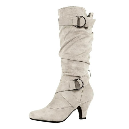 GNEIKDEING Women s Foreign Trade Autumn And Winter New Mid Heel Slip On Mid Boots Gift on Clearance
GNEIKDEING Women s Foreign Trade Autumn And Winter New Mid Heel Slip On Mid Boots Gift on Clearance