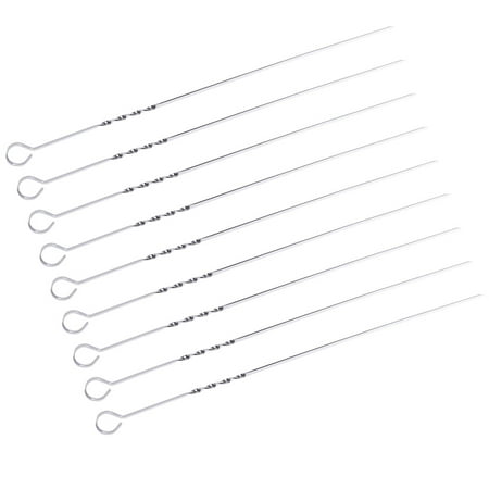 HOMEMAXS 20Pcs Stainless Steel BBQ Sticks Metal Grill Skewers Non Stick Barbecue Skewers Kabob Skewers
HOMEMAXS 20Pcs Stainless Steel BBQ Sticks Metal Grill Skewers Non Stick Barbecue Skewers Kabob Skewers