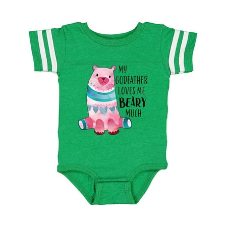 Inktastic My Godfather Loves Me Beary Much with Cute Bear Gift Baby Boy or Baby Girl Bodysuit
Inktastic My Godfather Loves Me Beary Much with Cute Bear Gift Baby Boy or Baby Girl Bodysuit