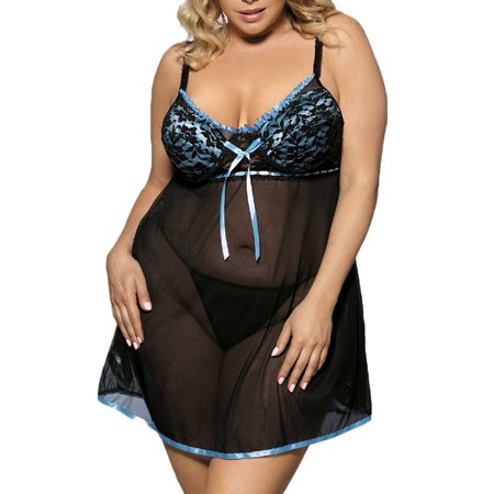 Qcmgmg Women s Floral Mesh Sexy Chemise Bodysuit See Through Eyelash Babydoll Sleepwear Bow Lingerie XXL
Qcmgmg Women s Floral Mesh Sexy Chemise Bodysuit See Through Eyelash Babydoll Sleepwear Bow Lingerie XXL