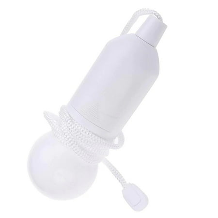 Everpert LED Pull Cord Light Bulb Battery Colorful Portable Hanging Lamp (White)
Everpert LED Pull Cord Light Bulb Battery Colorful Portable Hanging Lamp (White)