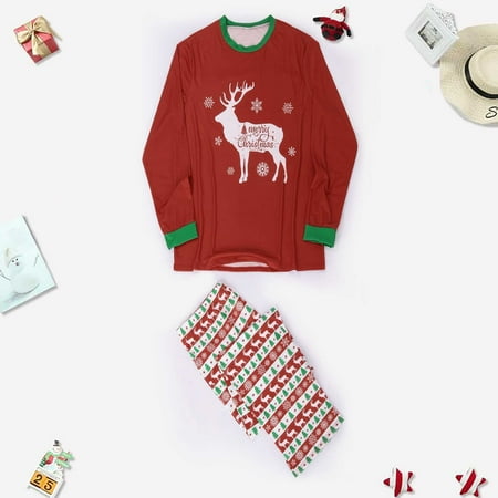 Fiudx Christmas Men Dad Printed Blouse Tops+Pants Family Matching Pajamas Set New 293
Fiudx Christmas Men Dad Printed Blouse Tops+Pants Family Matching Pajamas Set New 293
