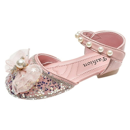 NIUREDLTD Summer Children Girls Sandals Flat Bottom Lightweight Breathable Ribbon Bow Pearl Dress Dance Shoes Size 28
NIUREDLTD Summer Children Girls Sandals Flat Bottom Lightweight Breathable Ribbon Bow Pearl Dress Dance Shoes Size 28