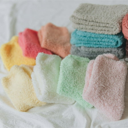 UDIYO 1 Pair Floor Socks Super Soft Ultra-thick Cotton Middle Tube Fluffy Autumn Winter Floor Socks for Home
UDIYO 1 Pair Floor Socks Super Soft Ultra-thick Cotton Middle Tube Fluffy Autumn Winter Floor Socks for Home