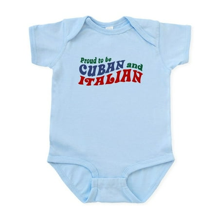 CafePress - Cuban Italian Infant Bodysuit - Baby Light Bodysuit Size Newborn - 24 Months
CafePress - Cuban Italian Infant Bodysuit - Baby Light Bodysuit Size Newborn - 24 Months