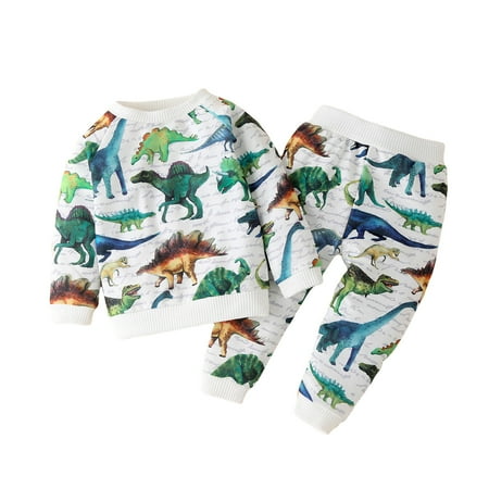 QWERTYU Infant Baby Toddler Child Children Kids Long Sleeve Cartoon Animal Outfits Sweatshirt and Pants Set Clothing Set for Girl Boy 6M-2Y
QWERTYU Infant Baby Toddler Child Children Kids Long Sleeve Cartoon Animal Outfits Sweatshirt and Pants Set Clothing Set for Girl Boy 6M-2Y