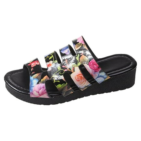 Jungdeepe Women s Large Size Thick Soled Slippers With Printed Ethnic Style Beach Sandals
Jungdeepe Women s Large Size Thick Soled Slippers With Printed Ethnic Style Beach Sandals